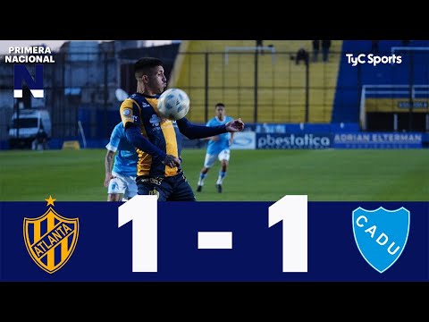 Atlanta 1-1 Defensores Unidos | Primera Nacional | Fecha 18 (Zona A)