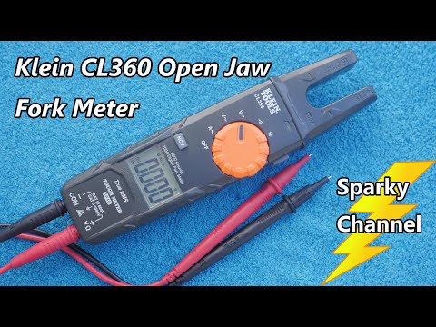 Klein CL360 Open Jaw Fork Meter Review