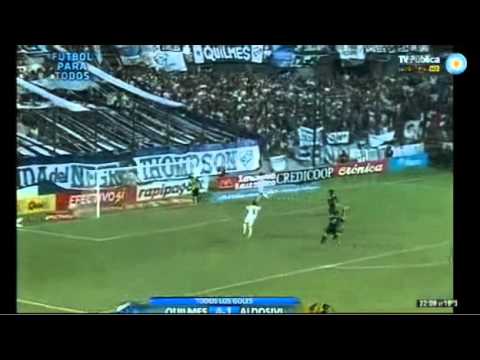 Quilmes 4 1 Aldosivi - Nacional B 2012 Fecha 27
