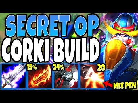 *SECRET OP* Corki with this build can literally PENETRATE ANY RESISTANCE! LoL Top Corki s10 Gameplay