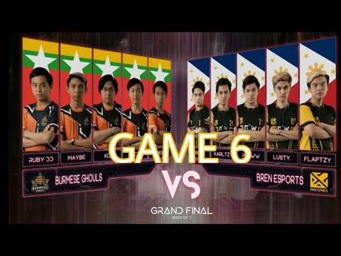 BURMESE GHOULS VS. BREN ESPORTS | GAME 6 - M2 GRAND FINALS | MLBB WORLD CHAMPIONSHIP