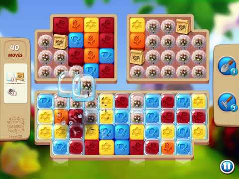 Lily’s Garden: Design & Relax- Day 2 - Level 20 - Introducing Magic Flask - FULL STORY - CaroGamesNL