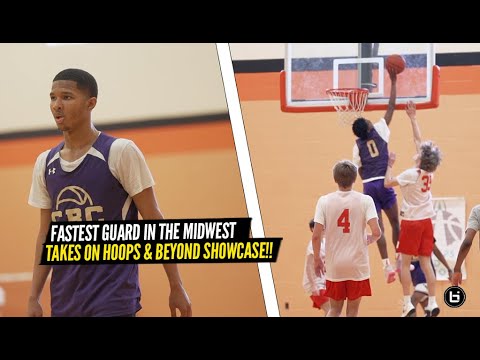 Rob Martin, Larry Hughes Jr & CBC take on the Hoops & Beyond Summer Showcase! Exciting young squad!