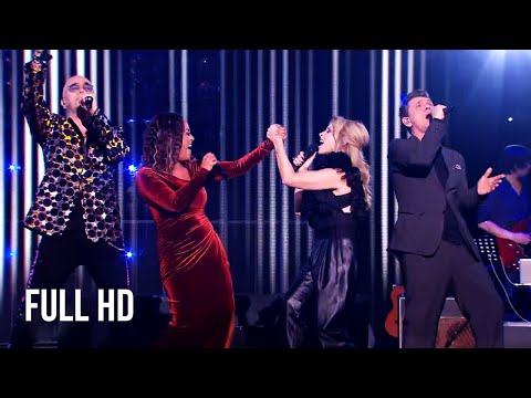 Lara Fabian, Marc Lavoine, Pascal Obispo & Amel Bent - The Show Must Go On (The Voice, France, 2020)