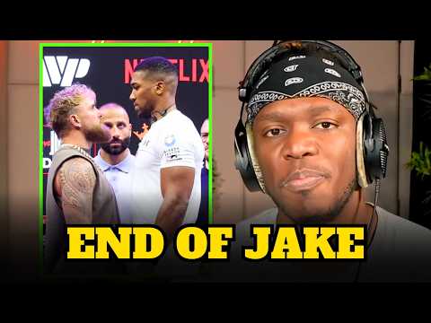 KSI Reacts To Jake Paul vs Anthony Joshua