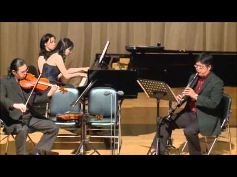 Bartok Contrasts for Clarinet, Violin and Piano BB 116 - 1st Movement