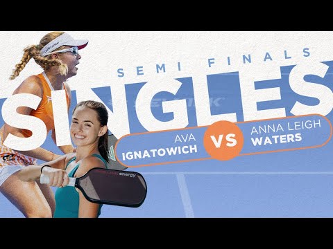 Anna Leigh Waters takes on Ava Ignatowich in the Semis at Cincinnati