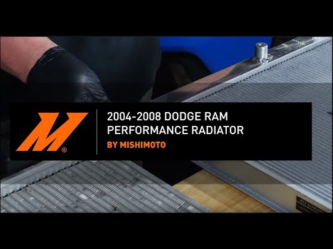 2004-2008 Dodge Ram Performance Radiator Installation Guide by Mishimoto