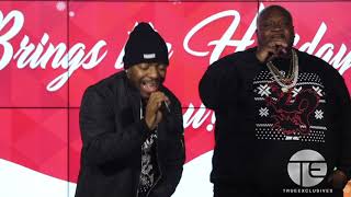 Dru Hill Surprise Performance 'Radio 103.9 NY' Christmas Party