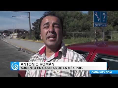Incremento en costos de casetas de la Autopista México-Puebla causa molestia a usuarios