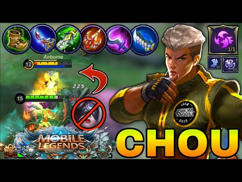 FIFA 22 - MLBB | Solo Offlaner Chou Full Damage Build! - Top 1 Global Chou by Heist - MOBILE LEGENDS