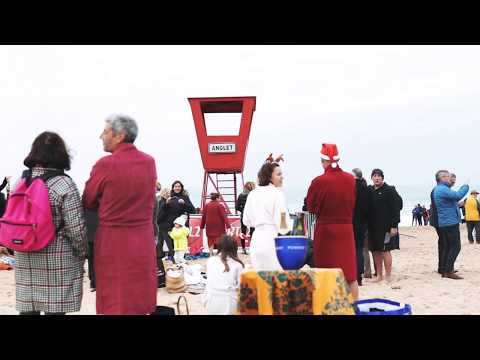 Bain de midi à Anglet - Côte Basque