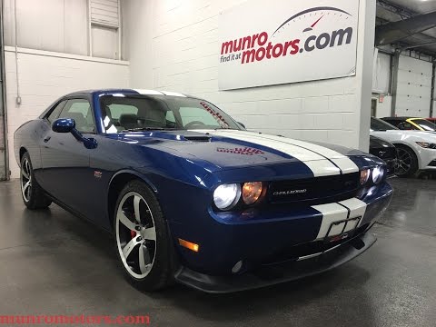 2011 Dodge Challenger SRT8  SOLD  Navigation 6 Speed Sunroof 392 Edition Munro Motors
