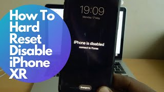 How To: Hard Reset Disabled iPhone XR