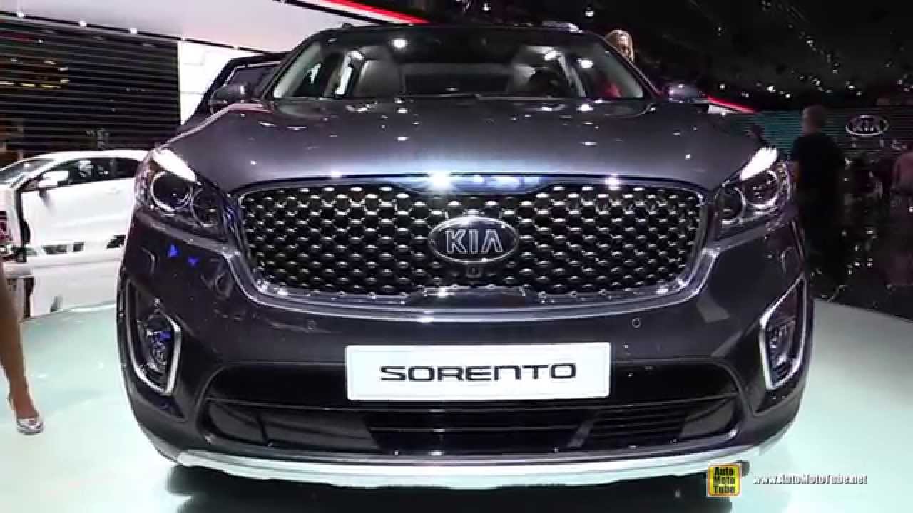 2015 Kia Sorento AWD - Exterior and Interior Walkaround - 2014 Paris Auto show