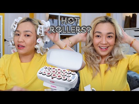 FIRST TIME KONG GUMAMIT NG HOT ROLLERS! EFFECTIVE BA?