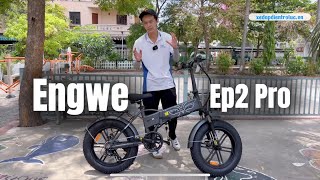 Engwe Ep2 Pro xe đạp điện trợ lực dành cho các em sử dụng đi học hằng ngày