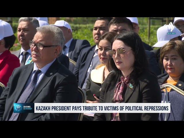 Kazakistan Devlet Başkanı, siyasi baskı kurbanlarını andı