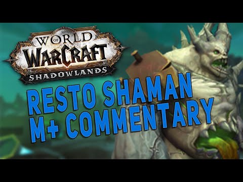 Shadowlands Resto Shaman M+ Dungeon Gameplay & Commentary | +16 Necrotic Wake (Tyrannical) | WoW