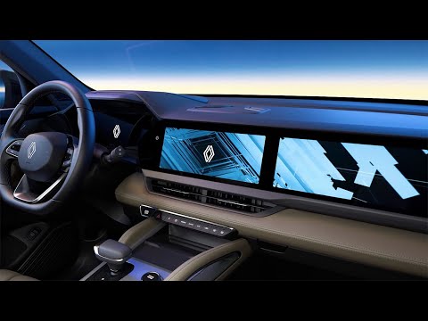 séquence d'accueil et d'au revoir - Koleos full hybrid E-Tech - Renault