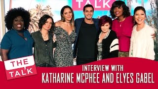 Katharine McPhee and Elyes Gabel on The Talk - May 8 2017