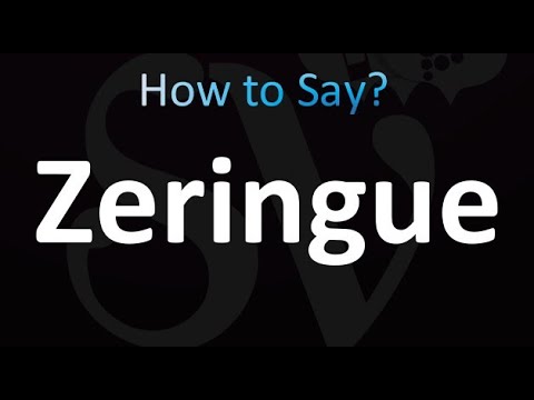 How to Pronounce Zeringue (correctly!)