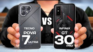Download lagu Tecno Pova 7 Ultra Vs Infinix GT 30 Pro || Full Comparison ⚡ mp3