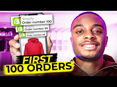 How To Get Your First 100 Online Orders For Your Clothing Brand