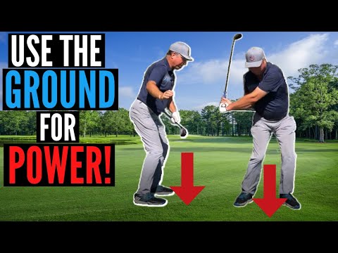 Use the GROUND for POWER in Your Golf Swing!