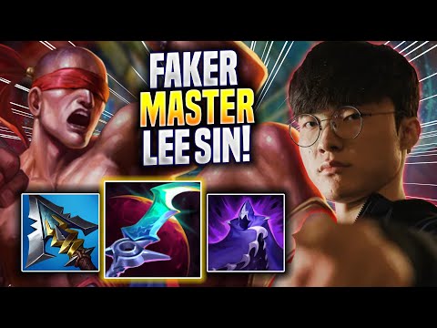 FAKER THE MASTER OF LEE SIN! - T1 Faker Plays Lee Sin JUNGLE vs Graves! | Season 2023
