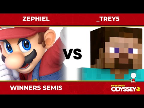 SSO 96 - Winners Semis - Zephiel (Mario) VS DRiP | _trey5 (Steve) - SSBU Ultimate