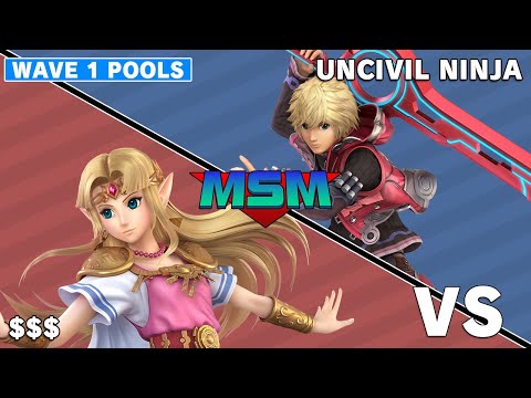 Offline MSM 240 - $$$ (Zelda) VS Uncivil Ninja (Shulk) Wave 1 Pools