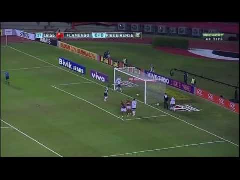 Gols Flamengo 1 x 1 Figueirense - Brasileirão 2014 Série A - Premiere HD