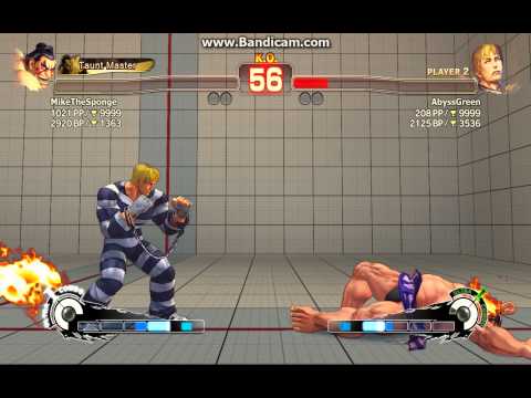 SSF4 AE 2012-E. Honda (MikeTheSponge) vs Cody (AbyssGreen) Rank Match