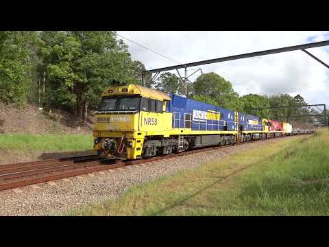 NR58 / NR8 / NR109 (The Ghan) with PN 5NY3 empty steel - 8/2/24