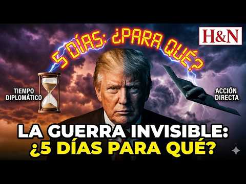 ESTRECHO DE ORMUZ ¿5 días para qué El plan oculto de Trump