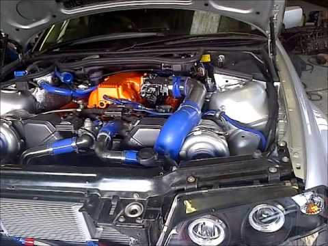Lexus Twin Turbo V8 BMW E46 running Spitronics
