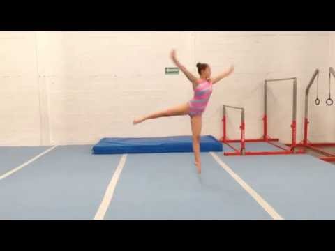 Age Group Programme – Women's Artistic - Choreographic elements - Floor - Exercise 1.4