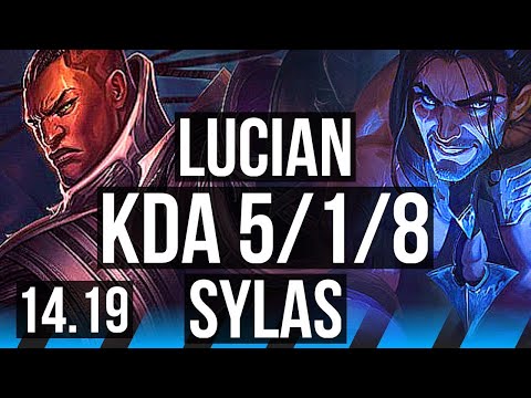 LUCIAN vs SYLAS (MID) | 5/1/8 | NA Challenger | 14.19