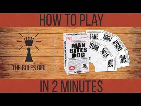 How to Play Man Bites Dog in 2 Minutes - The Rules Girl