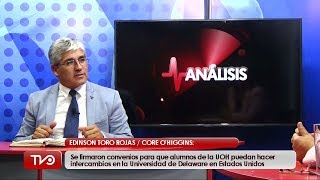 La firma del convenio que permitirá a alumnos del UOH ir de intercambio a Dellaware