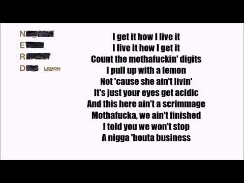 N.E.R.D & Rihanna - Lemon  ft. Drake (Official Lyrics) [REMIX]