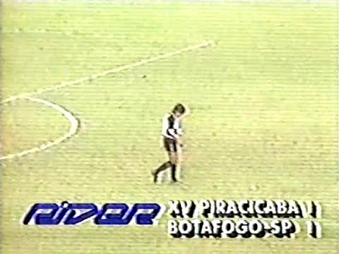 XV de Piracicaba | 1 x 1 Botafogo/SP | Série B 1991