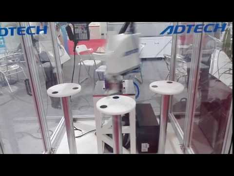 ADTECH 4 Axis Scara Robot High Speed Pick and Place