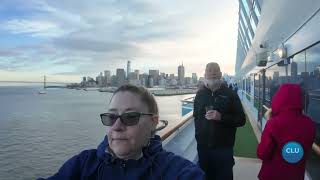 Ruby Princess in San Francisco Bay | Stunning Alcatraz & Skyline Views