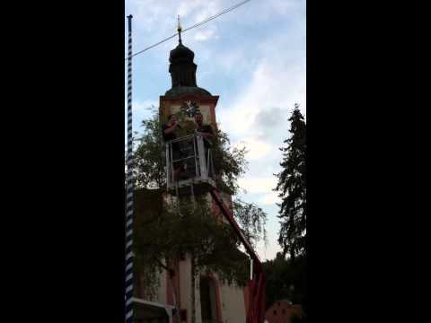 Aufbau Bayrisches Wochenende Neudingen