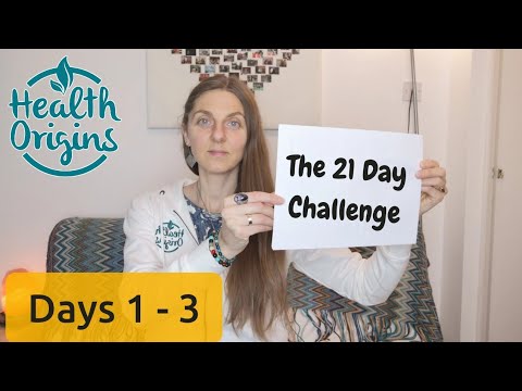 Days 1 - 3, The Hunger Habit 21 day Challenge