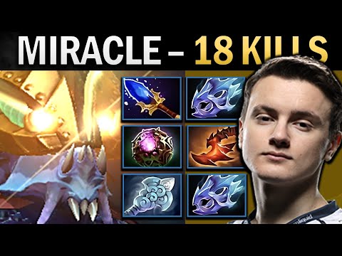 Slardar Gameplay Miracle with 18 Kills and Moon Shard - Dota Ringmaster