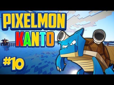 Minecraft Pixelmon Kanto Edition "SHELLSHOCKER!" - Episode 10! (Minecraft Pokemon Mod)