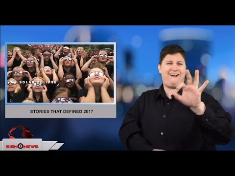 Sign1News 12.30.17 - News for the deaf community powered by CNN in American Sign Language (ASL).